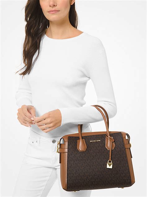 sac a main michael kors mercer|michael kors mercer belted satchel.